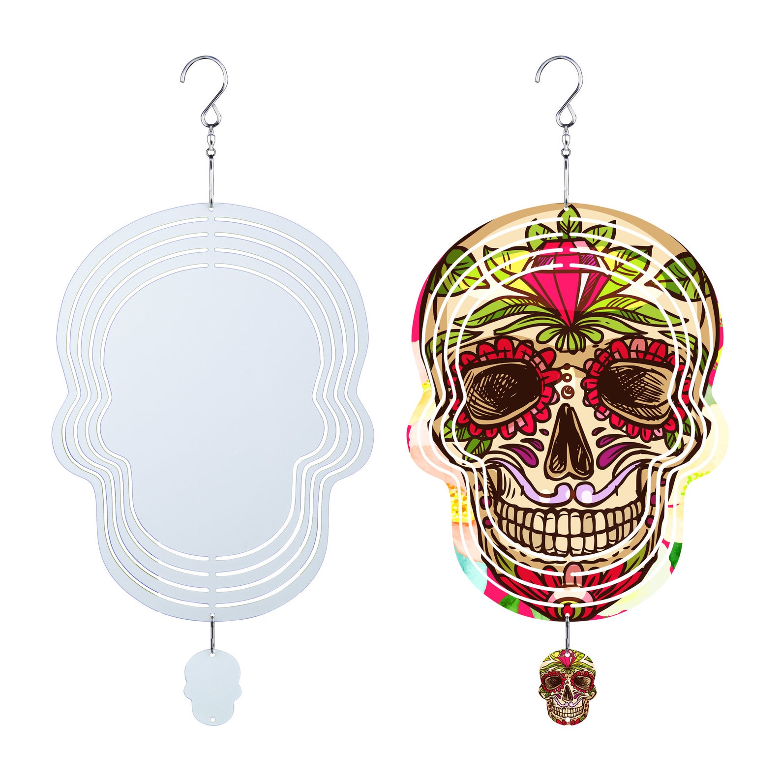 5x Sublimation Wind Spinner Sublimation Blanks Wind Spinners Etsy