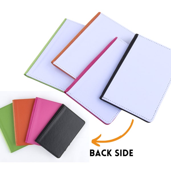 Sublimation Blank Passport Holder | Sublimation Blank Passport Cover | Bi Fold Passport Holder made of faux leather | 4 colors available