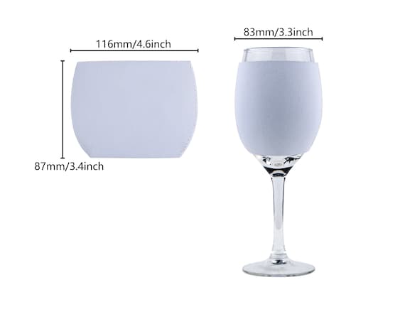 Wine Glass Holder, Small Glass Insulator, Can Insulator, Birthday