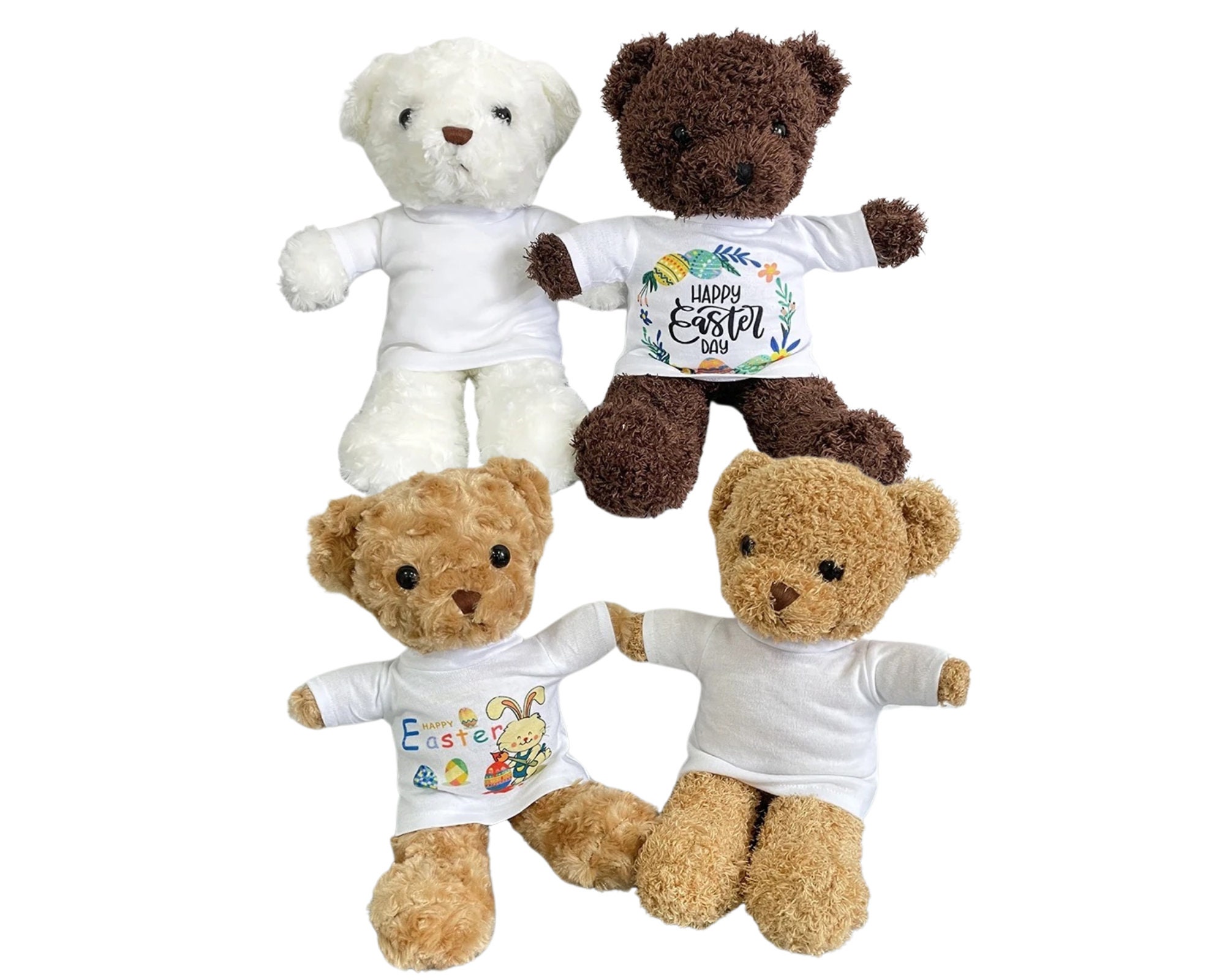 Plush Teddy Bear Hoodie for Sublimation – Sublimation Blanks