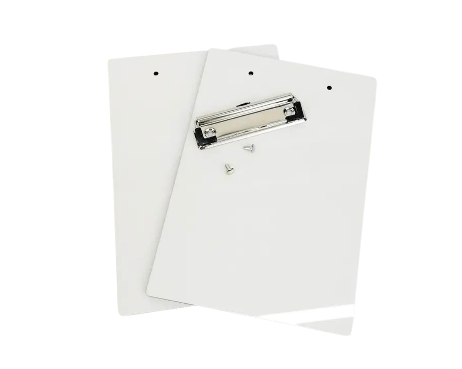 5 Pack Sublimation MDF A4 Size Clipboard Flat Clip Hardboard Etsy