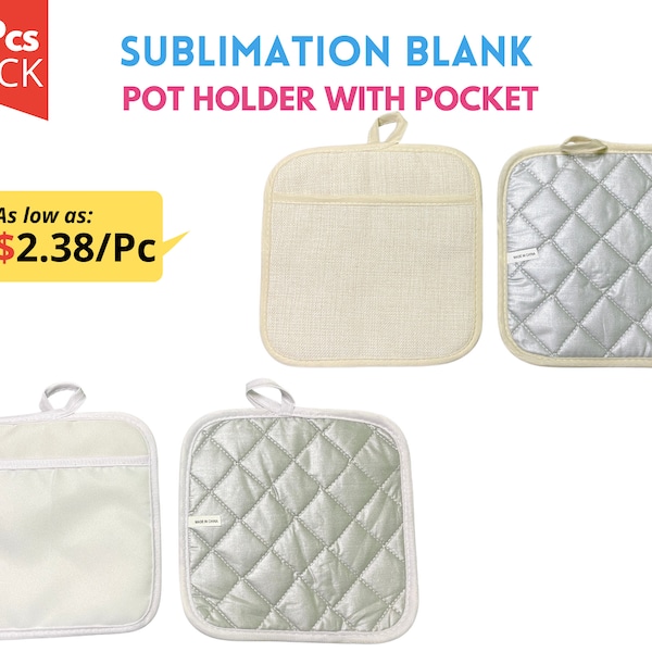 Pot Holder Blanks for Sublimation Etsy