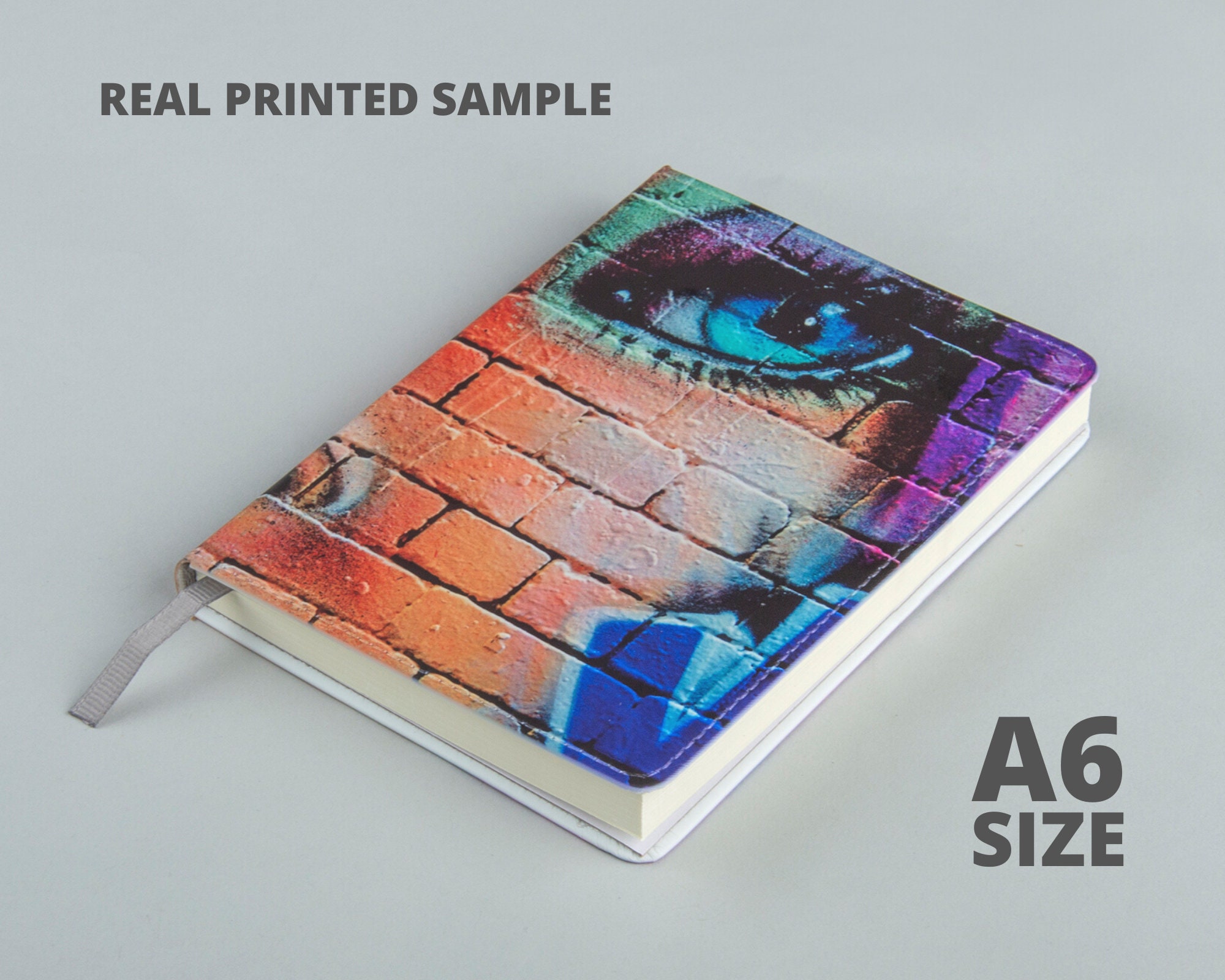 Book Spiral Notebooks, Sublimation Front and Back Cover Sheet