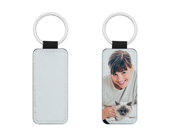 Rectangular Sublimation Double sided MDF Keychain – Mirror Image Blanks and  Crafts LLC