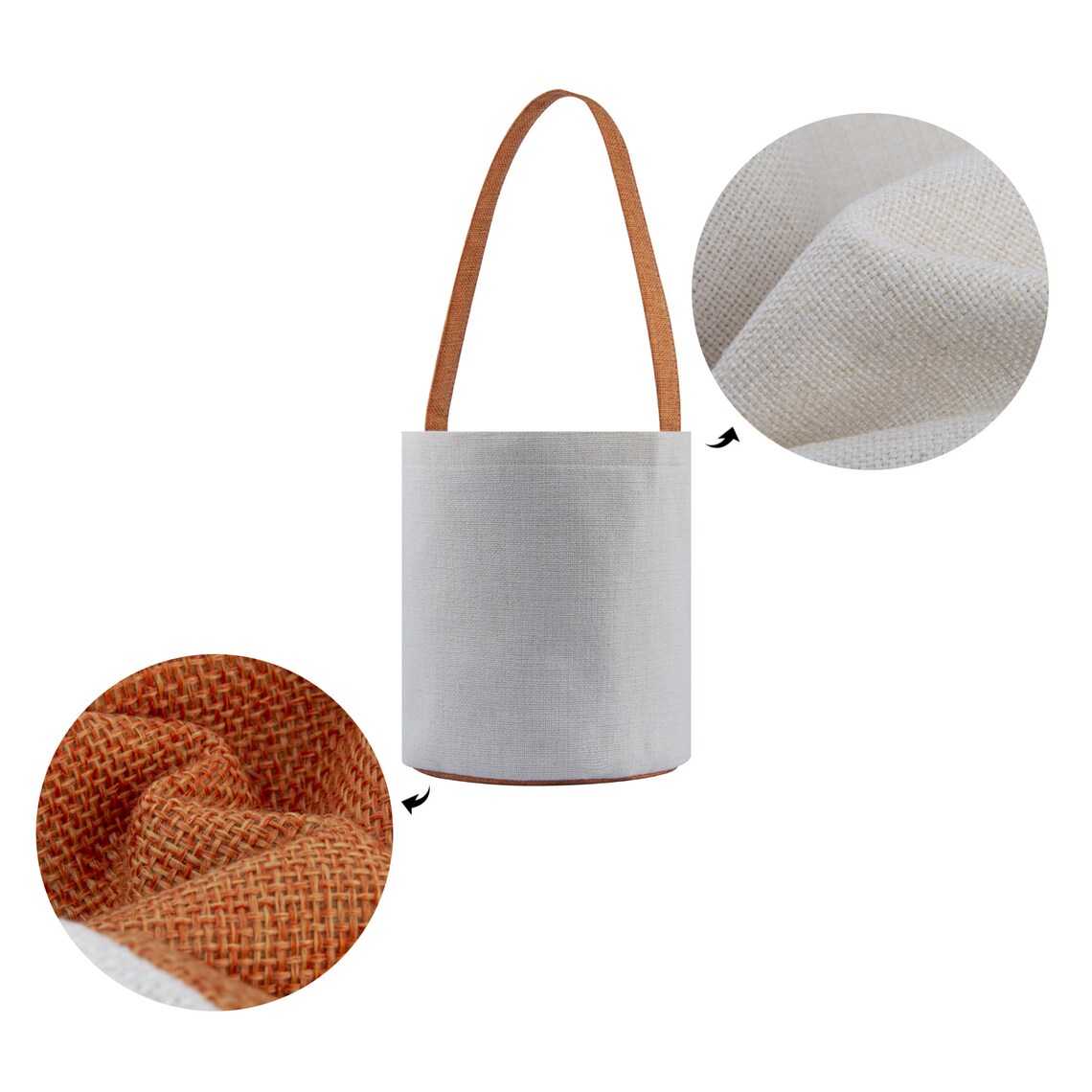 5x Halloween Basket Sublimation Blank Halloween Bag Blanks Etsy