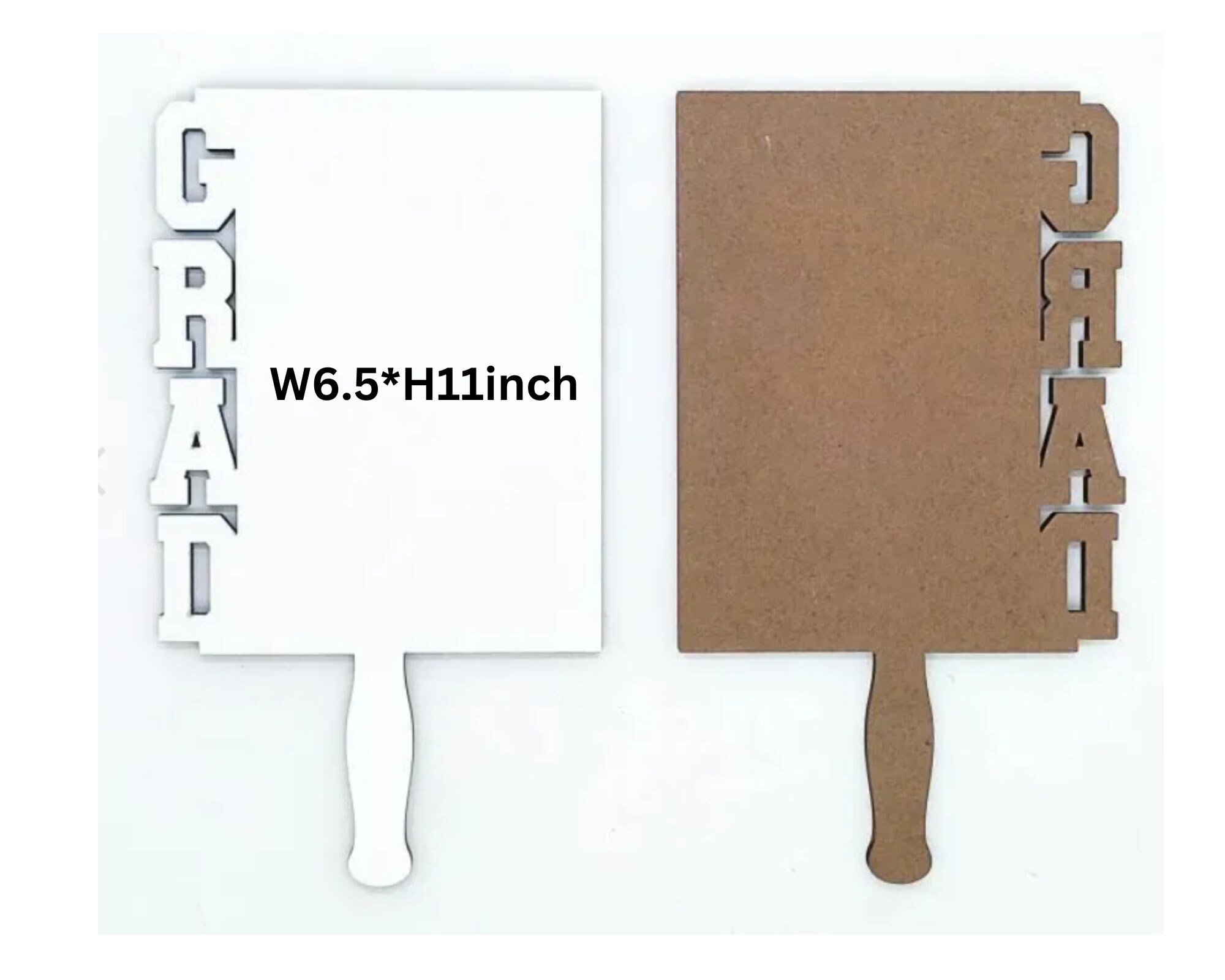 China Factory DIY Sublimation Blank Acrylic Bookmarks, Rectangle