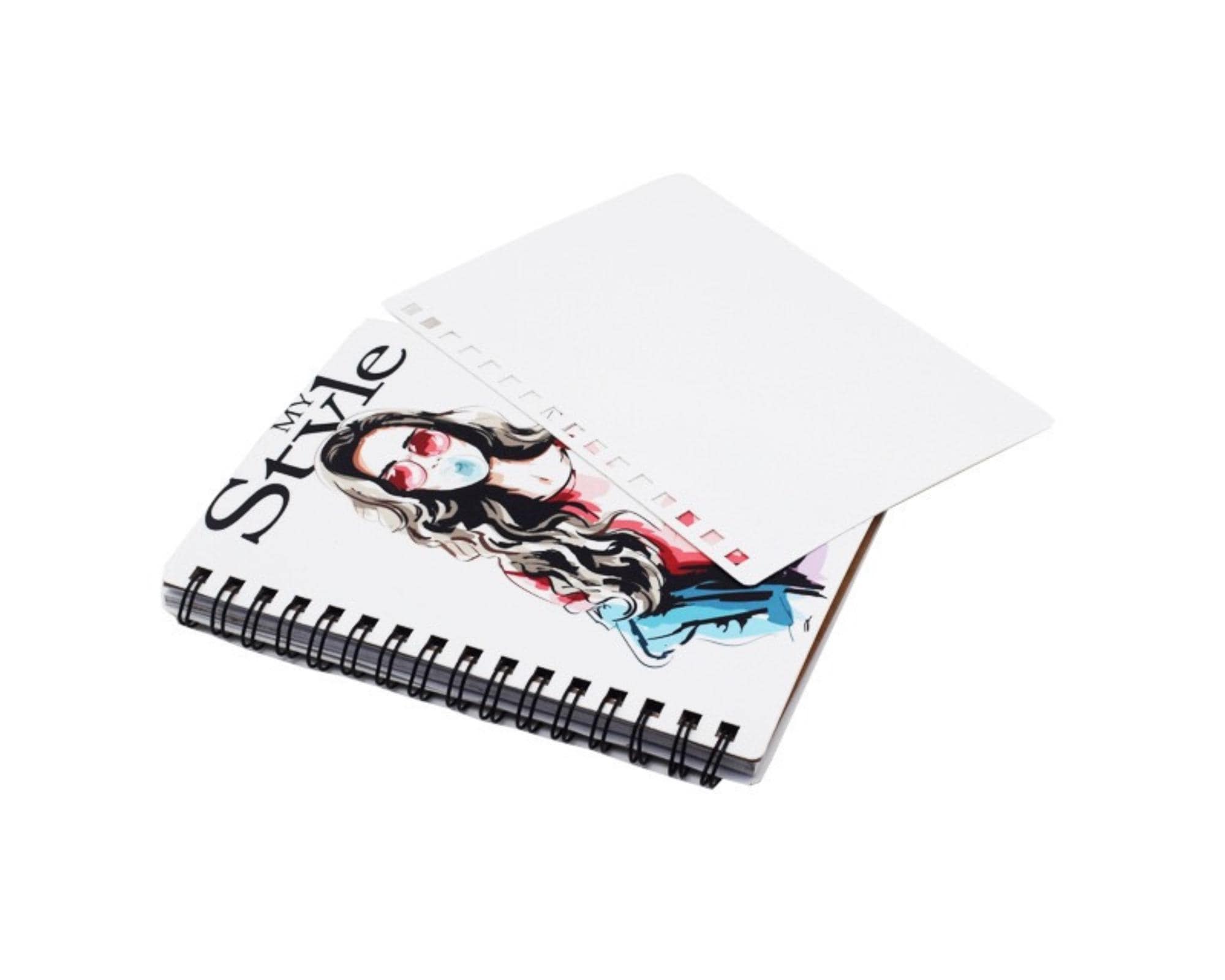 Sublimated Journal Sublimation Blank Spiral Journal With Memo Pads - A5 Size | Sublimation ...