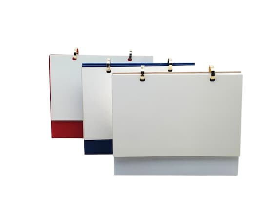 Sublimation Desk Calendar Blanks 14 Pages Custom Table Calendar DIY Monthly  Calendar for Printing 3 Colors, Blue Red White - Etsy