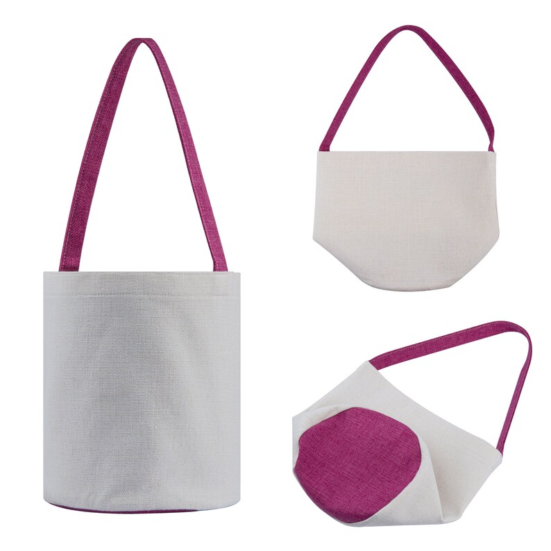 5x Halloween Basket Sublimation Blank Halloween Bag Blanks Etsy