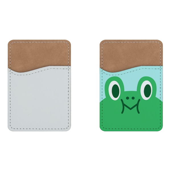 Sublimation Leather Phone Card Holder Blank | Leather PU Credit Card holder | Sublimation Card Holder | Sublimation Blanks