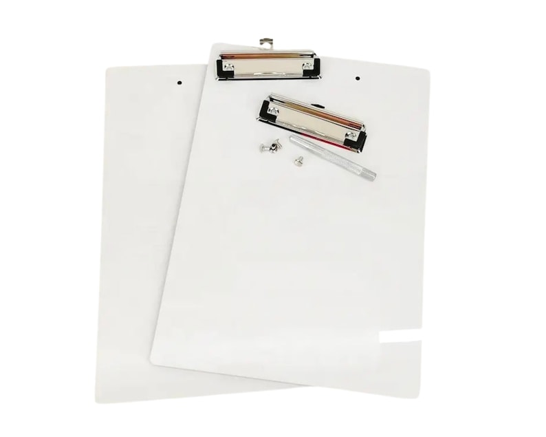 5 Pack Sublimation MDF A4 Size Clipboard Flat Clip Hardboard Etsy