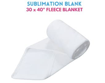 30x40 inch Sublimation Throw Blanket Blanks | Soft Fleece Baby Blanket | 100% Polyester Blanket | Custom Logo blanket