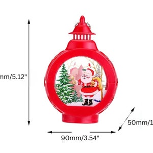 Sublimation Blank LED Lantern for Christmas Halloween Custom Decoration Lanterns with Battery Double-sided Garden Desk Lamps zdjęcie 3