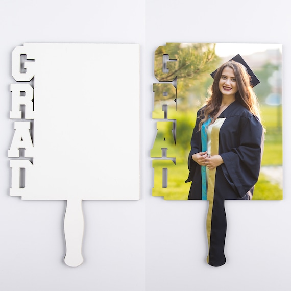 Ss SUBLIMATION BLANKS Graduation Cap TOPPER Graduation Fan