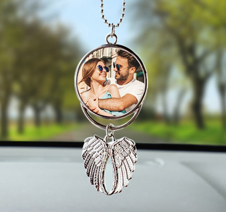 Angel Wings Car Charms Memorial Ornament Sublimation Blank in Etsy