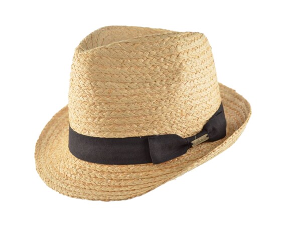 Paper Summer Trilby Hat Men Women 