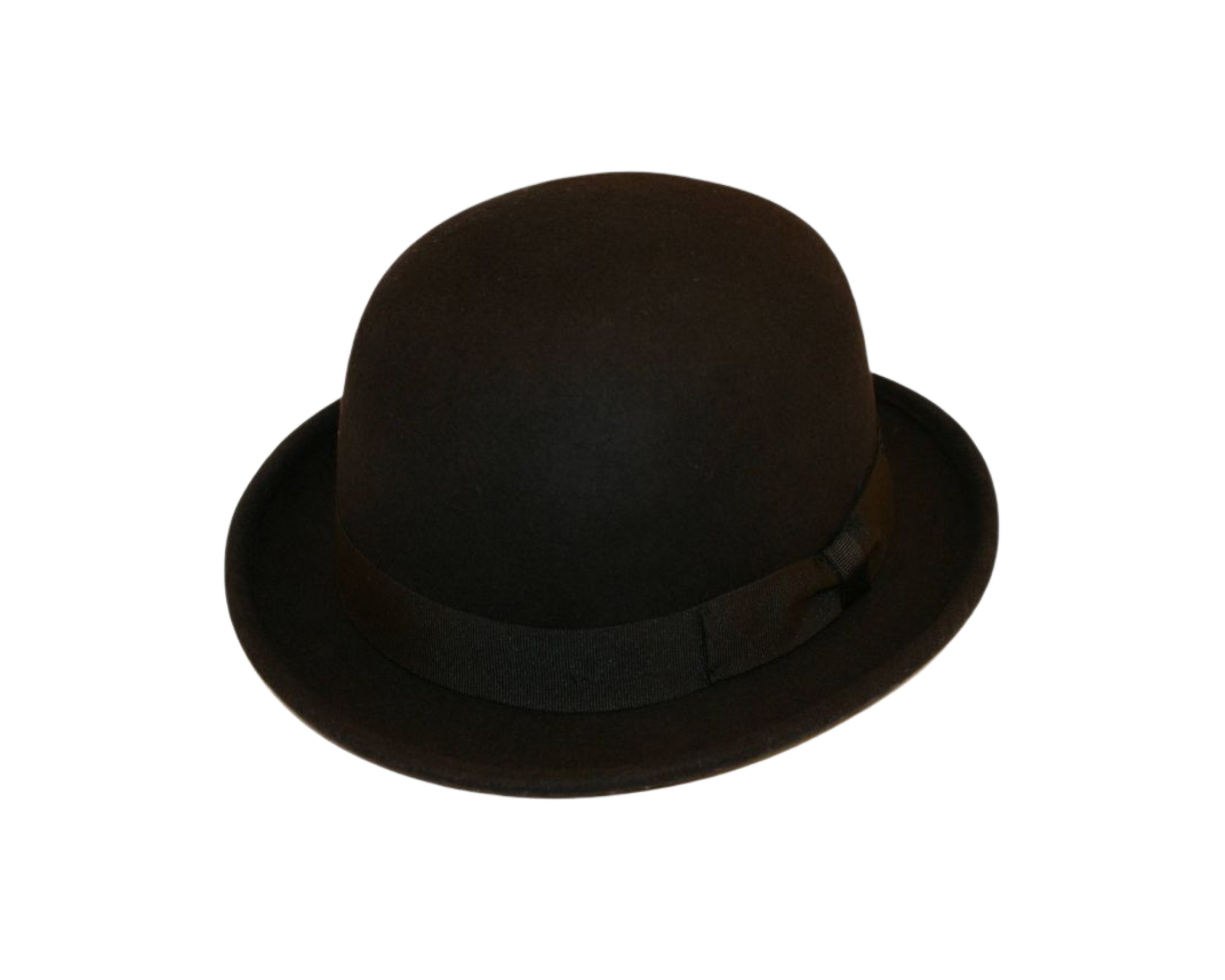 Superior Comfort Timeless Style Wool Felt Soft Black Bowler Hat Men W…