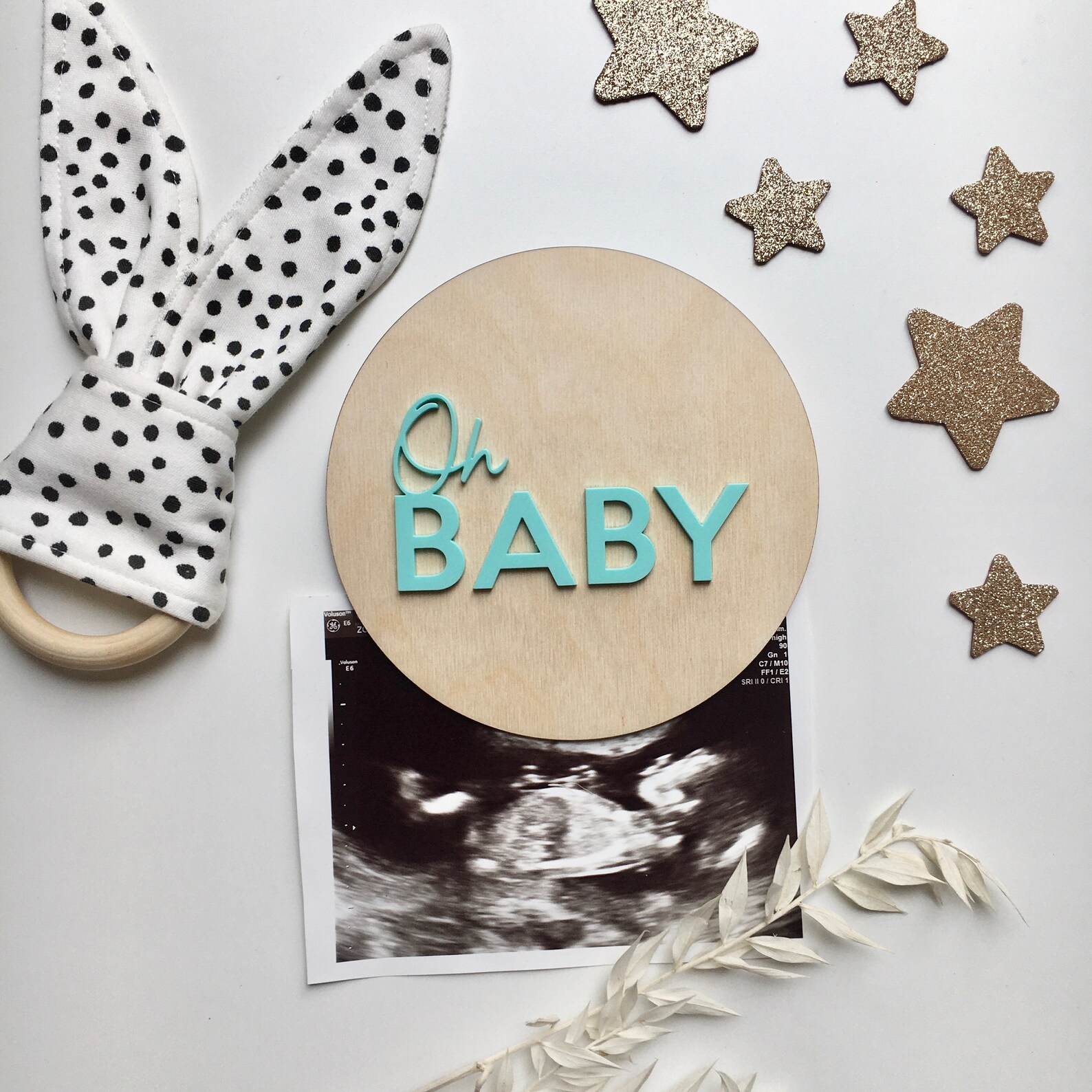 Baby Announcement Plaque Pregnancy Announcement Name Plaque Etsy