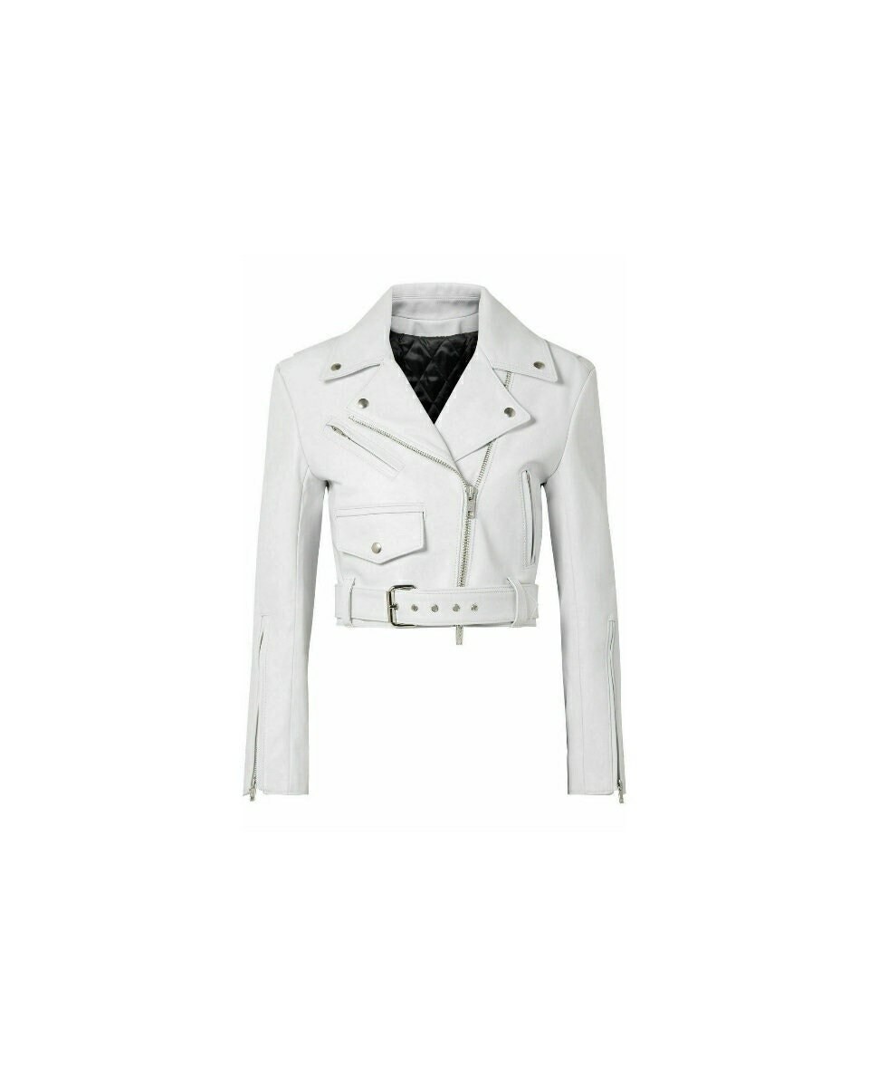 White Cropped Jacket - Etsy UK