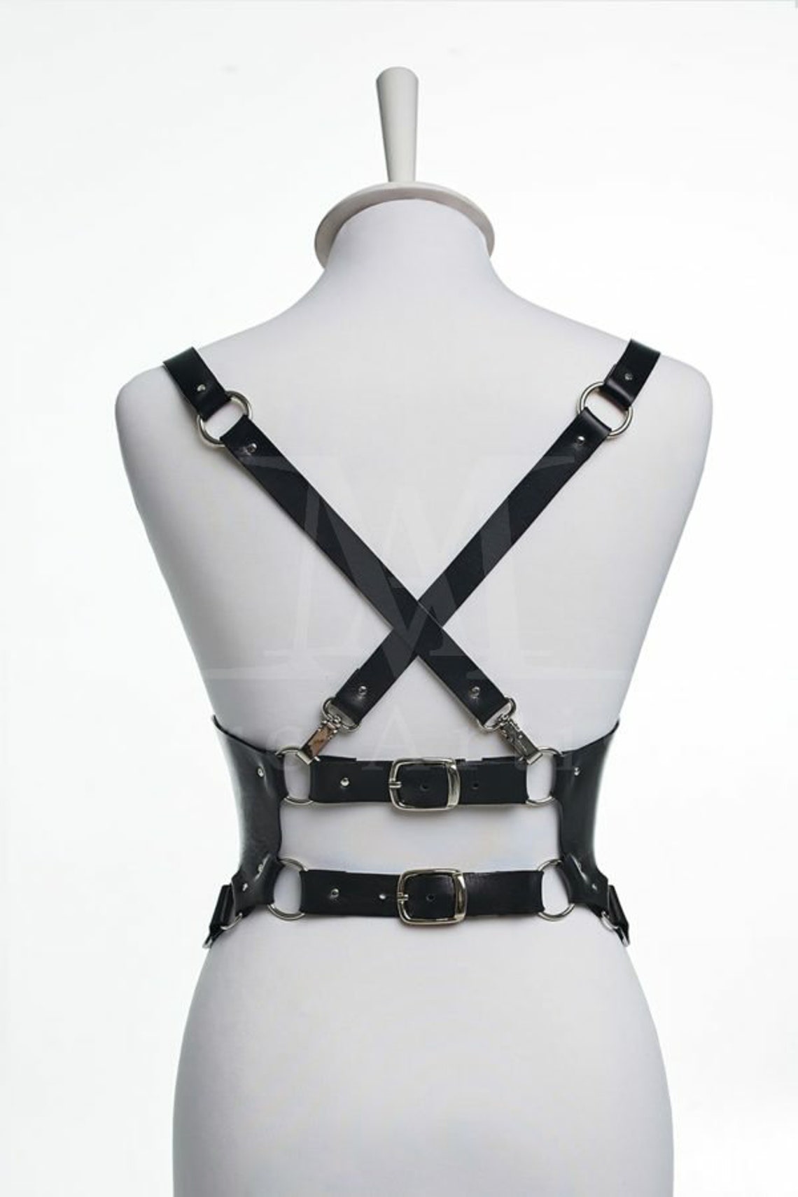 Women Leather Harness Body Belt BDSM Body Harness Hot Genuine | Etsy