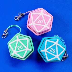 D20 Dice Button Fidget Clickers