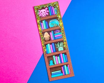 Bookish Bookcase Bookmark