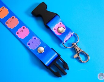 Frog Emotions Lanyard, Gift, Disabled, Nonverbal, Chronic illness, Chronic fatigue, Chronic Pain