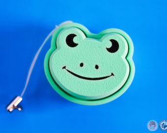 Frog Button Fidget, Clicky Button Keyring, Stimming, Sensory, Keyboard Clicker