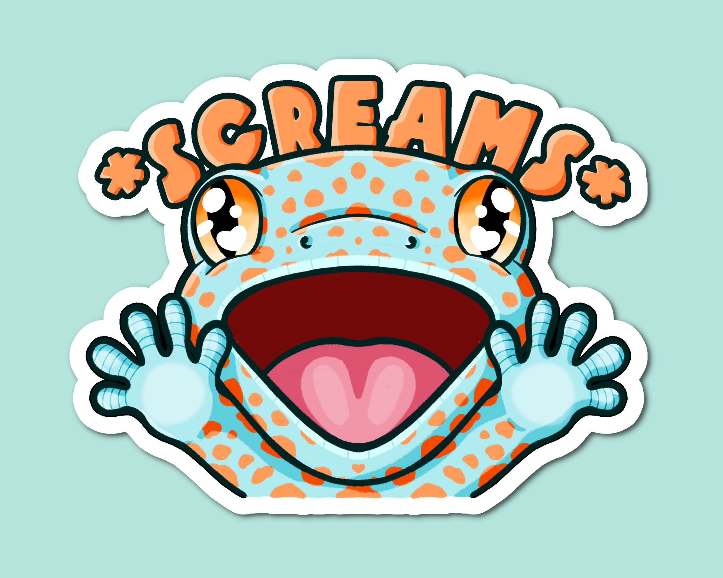 Existential Trollge Sticker for Sale by heckword