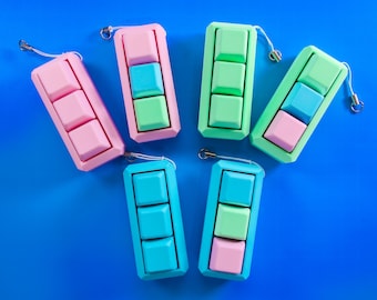 Verschiedene Mixed Keyboard Clicker Button Fidget