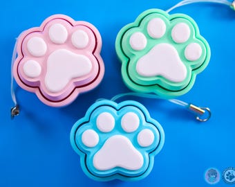 Mini Paw Print Button Fidget