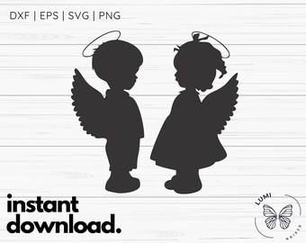 Download Little Angel Svg Etsy