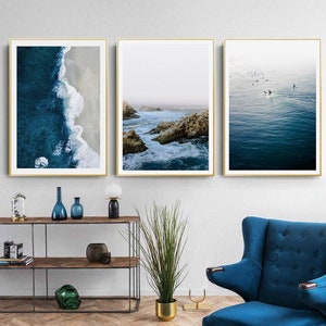 Tableau Décoratif Voilier En Mer – Impression Sur Toile, Art Mural Moderne