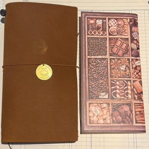 Traveler’s Notebook Refill Coffee and sweets -Handmade- 64 Pages