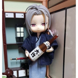 custom-made male kimono for ob11 /nendoroid doll or similar size