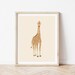 Printable Giraffe Wall Art, Giraffe Poster, Nursery Animal Wall Art ...