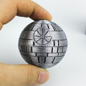 3D Printed Premium Magnet Closing Wedding Proposal Death Star Ring Box | Unique Ring Box | Gift for Pride and Groom