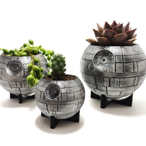 Star Wars Plant Pot | Death Star Home Decoration