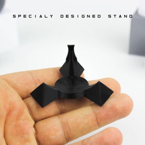 3D Printed Premium Wedding Proposal Death Star Ring Box | Unique Ring Box | Gift for Pride and Groom image 5