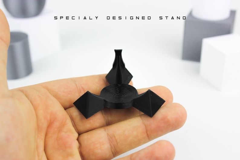 3D Printed Premium Wedding Proposal Death Star Ring Box | Unique Ring Box | Gift for Pride and Groom image 5