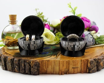 Star Wars Ring Box | For Weddings or Marriage Proposals | Stand and Holders