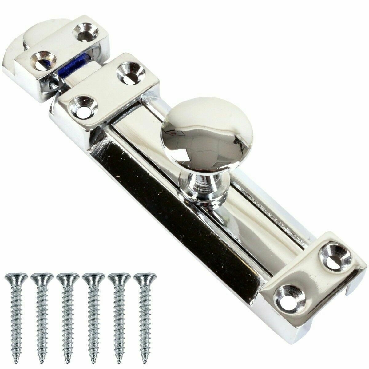 HEAVY DUTY CHROME Door Bolt 100mm/4 Bathroom Gate Etsy UK