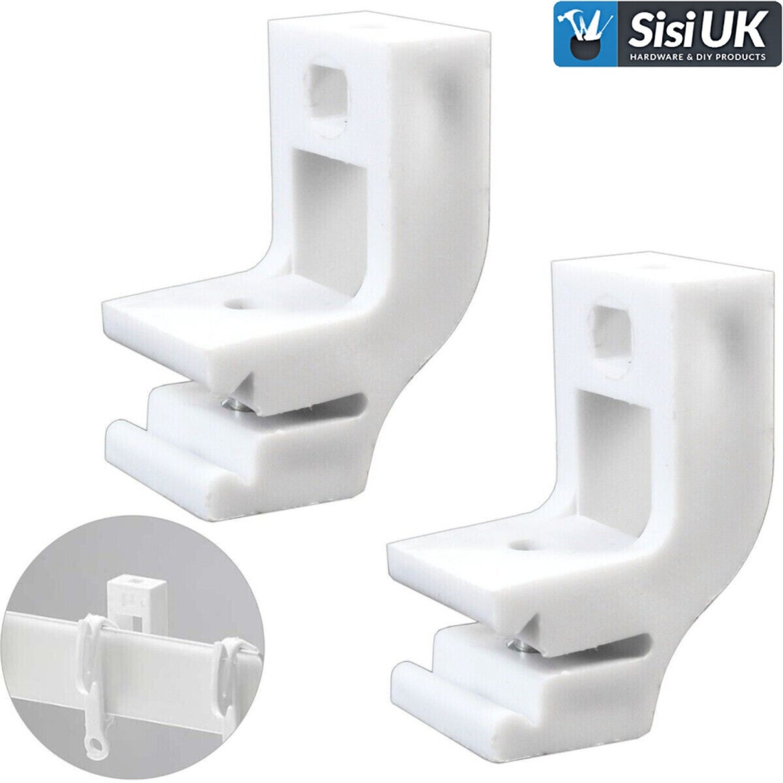 Curtain Track Brackets Swish Sologlyde Etsy UK