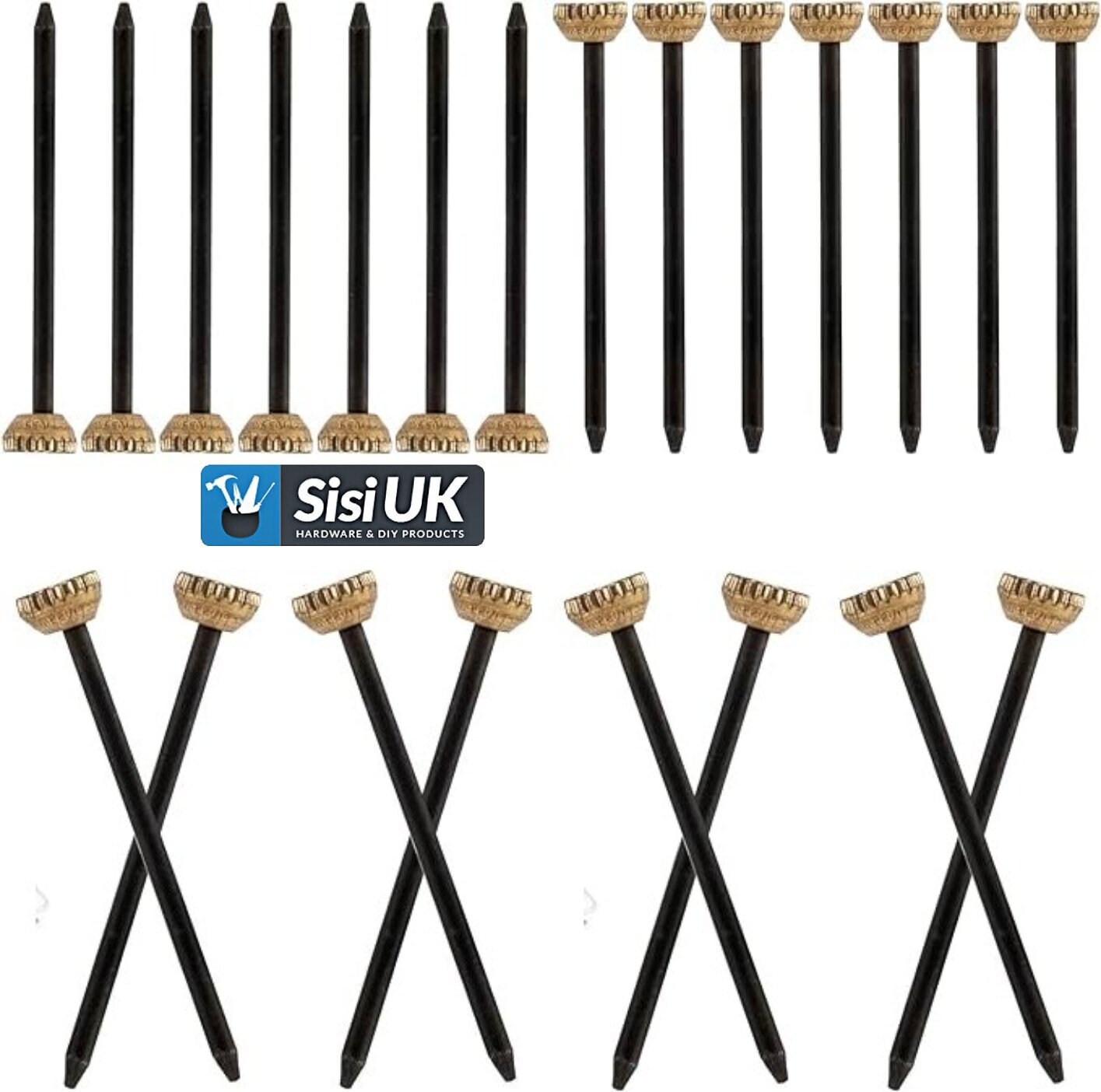 Decorative nails on sale for hanging pictures