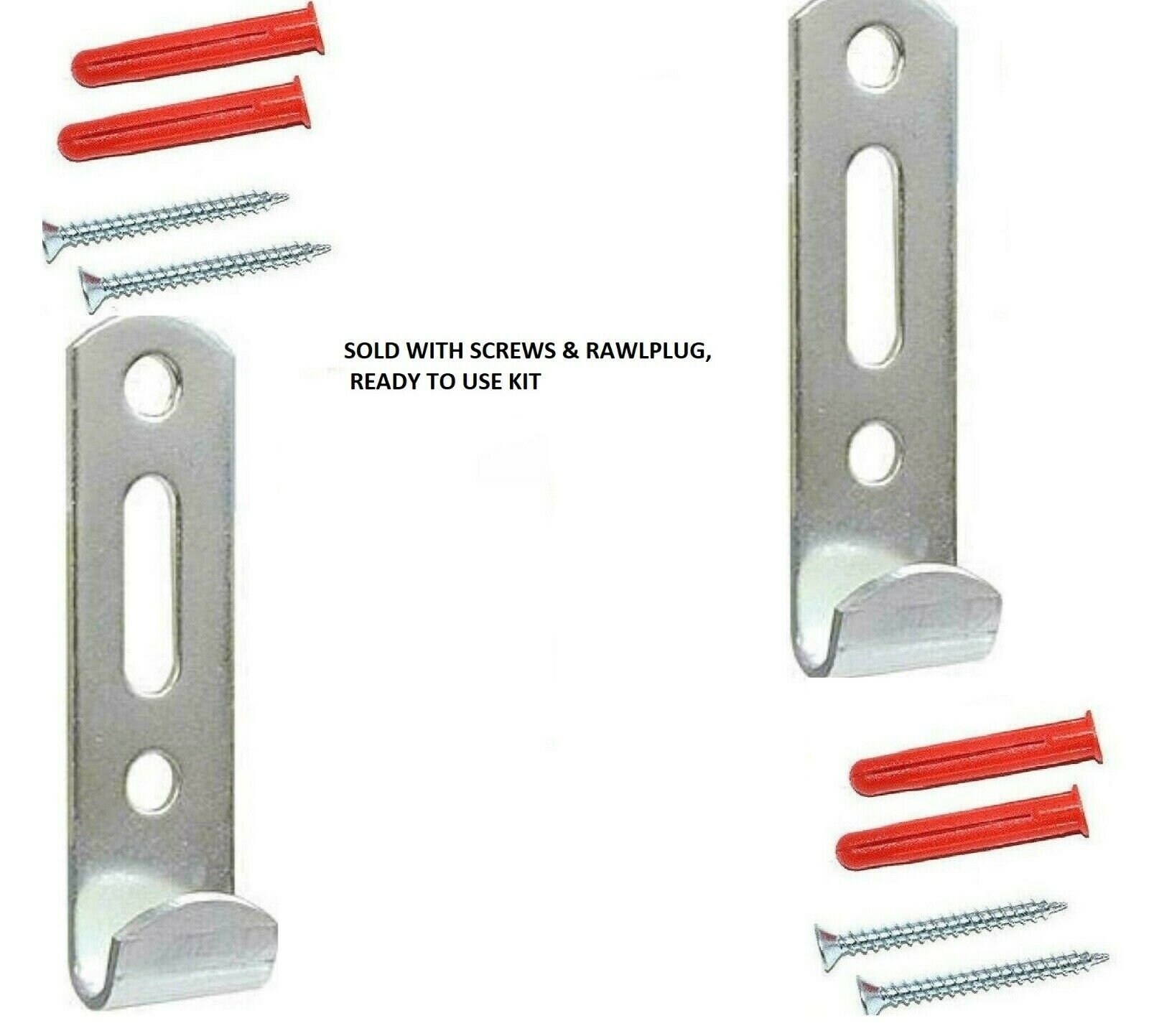 HEAVY DUTY J Picture Hooks Wall Hanger Frame Mirror Hanging Large