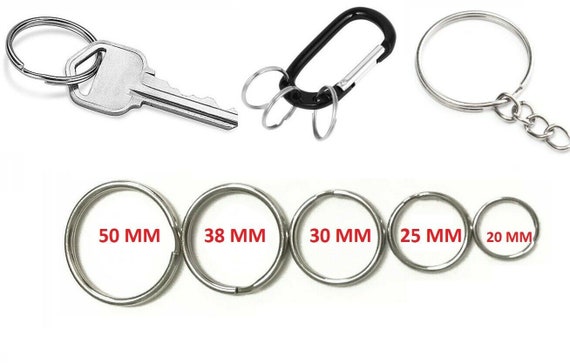 Metal hotsell split rings