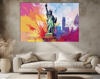 Statue of Liberty Canvas Print: New York Wall Art