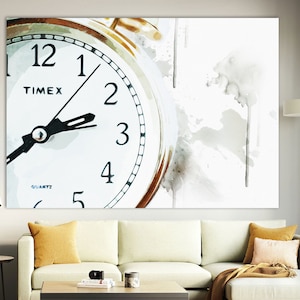 Watch Canvas Print: Modern Office Wall Art
