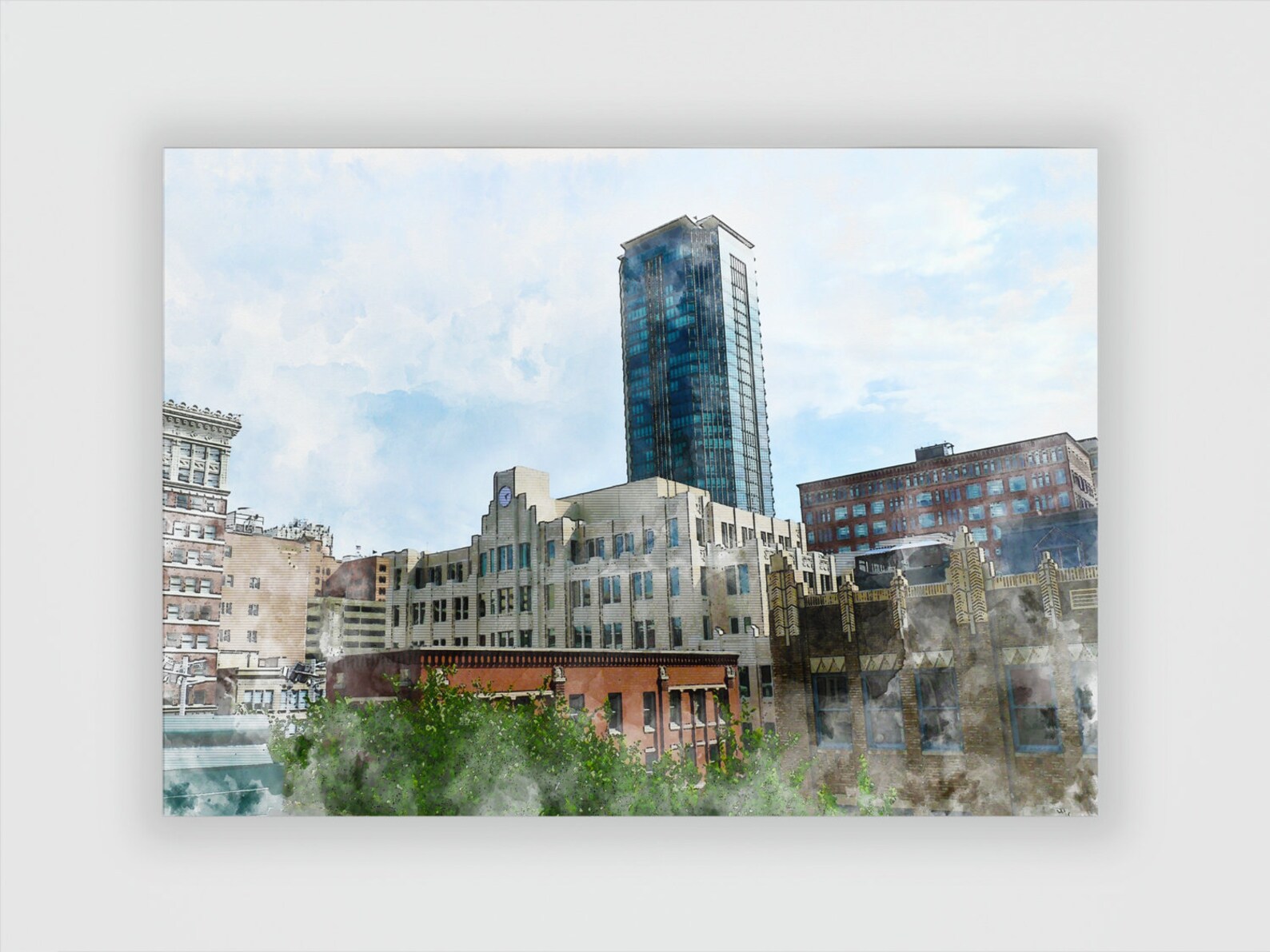 Fort Worth Print Fort Worth Poster Fort Worth Wall Art Fort Etsy