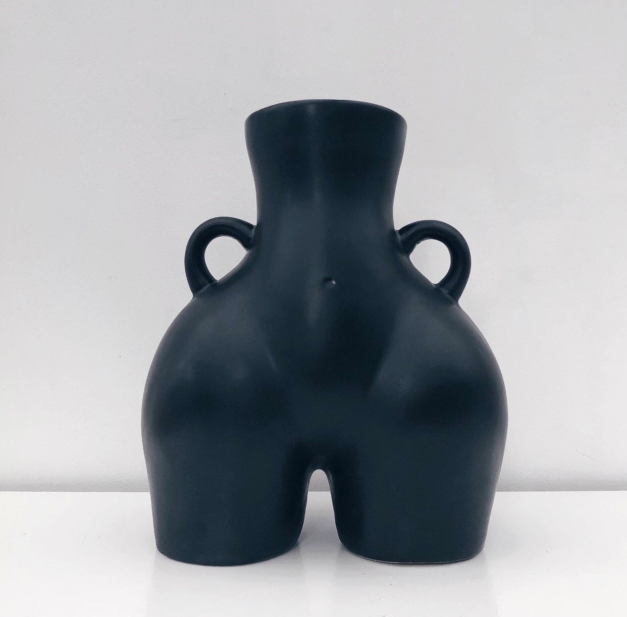 LARGE Ceramic Bum Vase Love Handle Vase Booty Vase Etsy UK